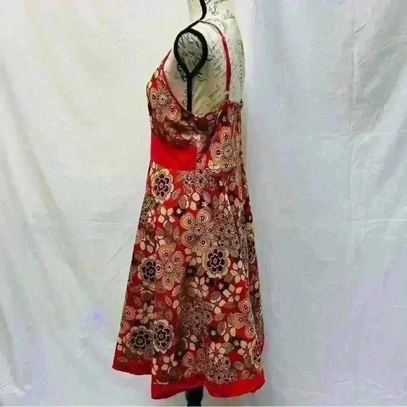 Jackpot Floral Women’s Midi Dress Size Medium - Picture 9 of 11
